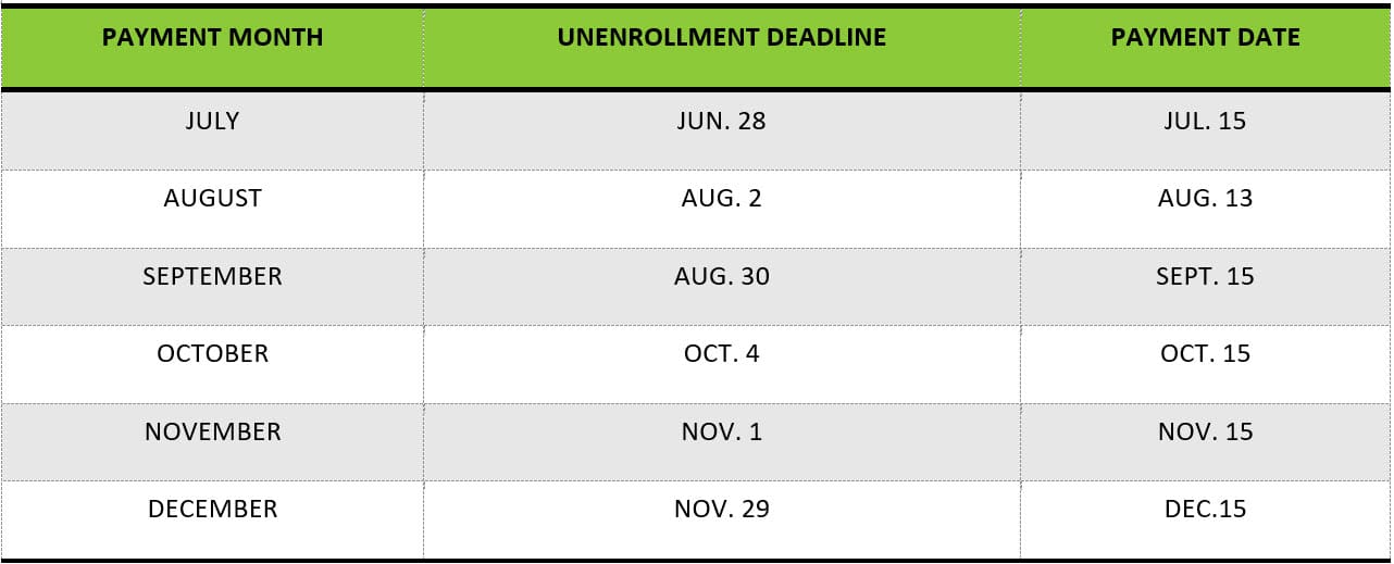 Child Tax Credit Advanced Payments Information - BC&T