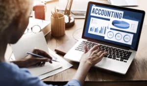 Accounting Auditing Balance Bookkeeping Capital Concept. Best accounting practices for your online business-Brown, Chism & Thompson